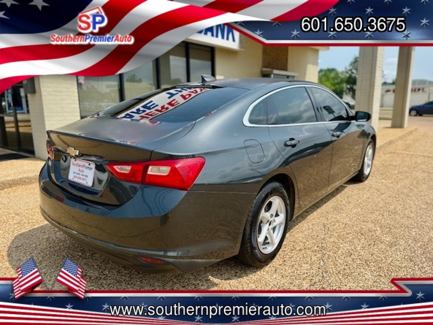 2017 GRAY CHEVROLET MALIBU LS (1LS) (1G1ZB5ST9HF) , located at 922 W. Beacon St., Philadelphia, MS, 39350, (601) 650-3675, 32.770447, -89.127151 - Photo#5